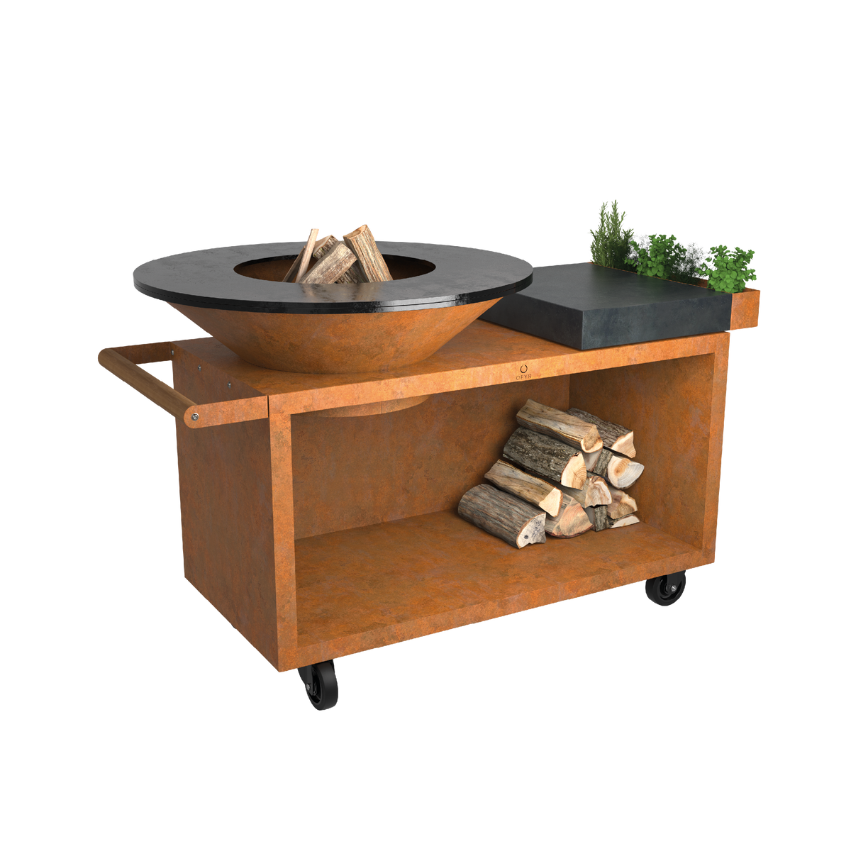 OFYR Island+ Corten 100 PRO Ceramic Dark Grey