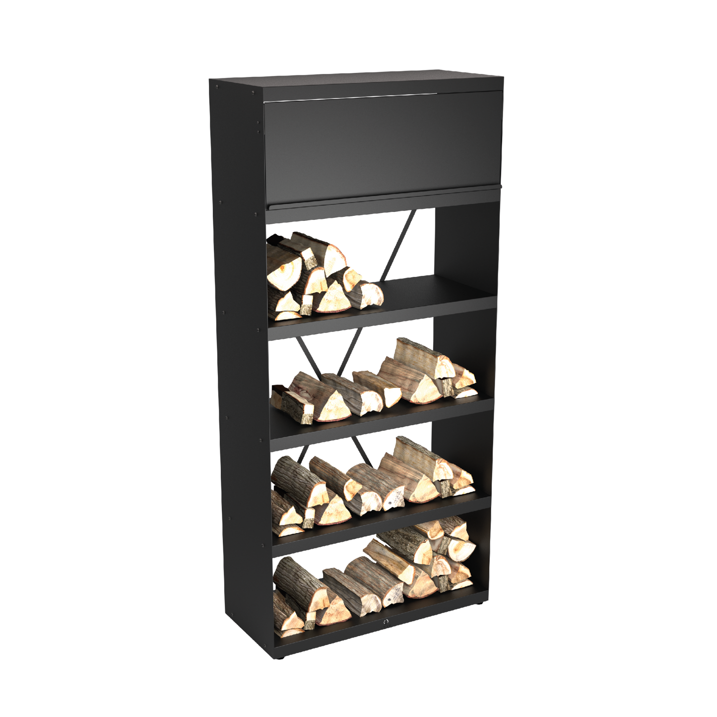 OFYR Wood Storage Black 100