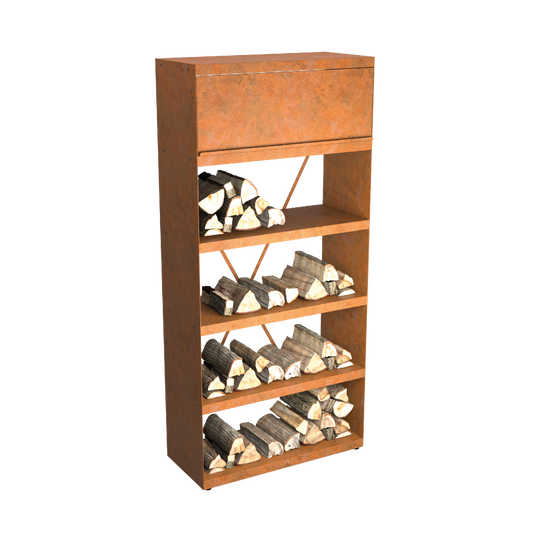 OFYR Wood Storage Corten 100